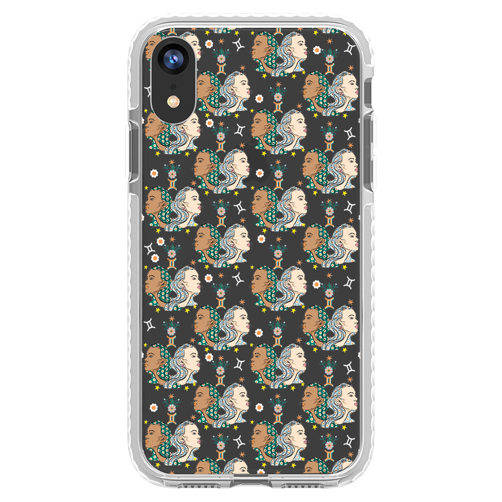 Gemini - Zodiac Mosaic iPhone Case