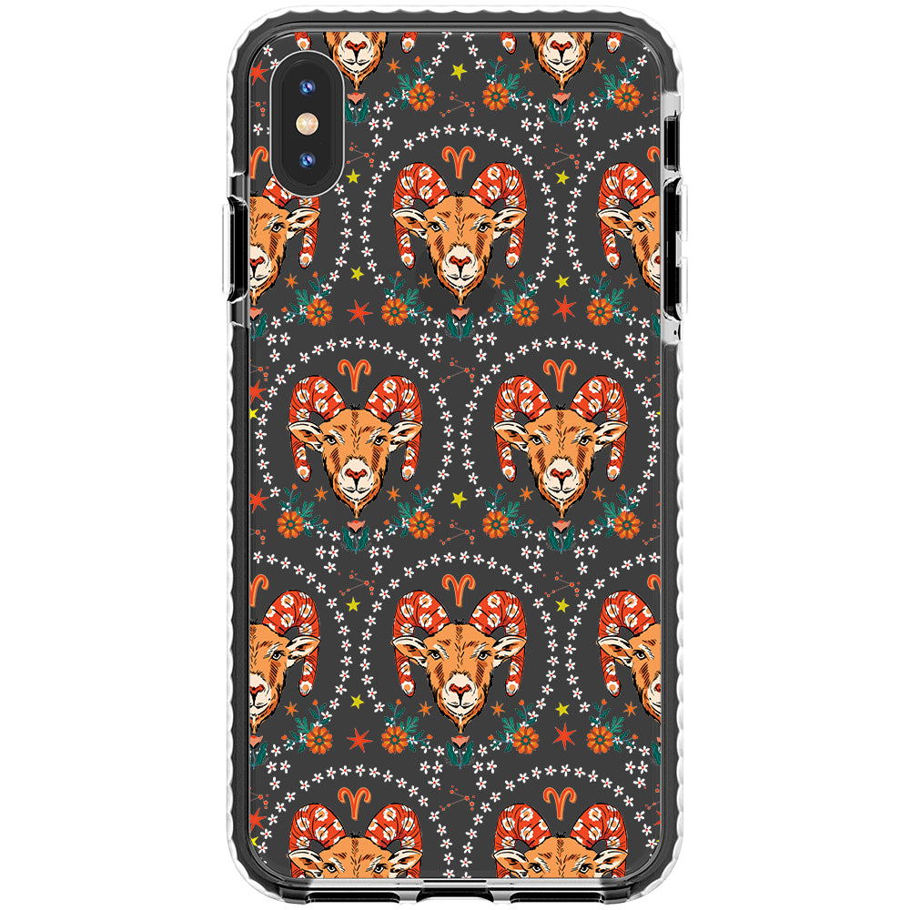 Aries - Zodiac Mosaic iPhone Case