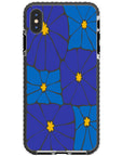 Azure Blooms iPhone Case