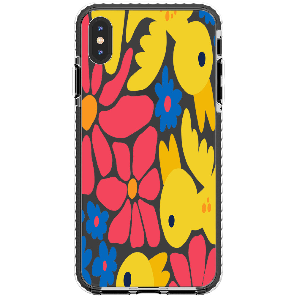 Bird and Bloom Garden iPhone Case