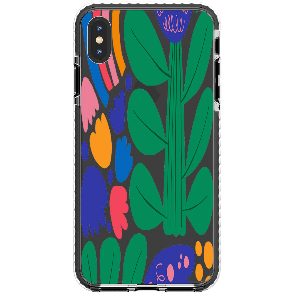 Color Blast Floral iPhone Case