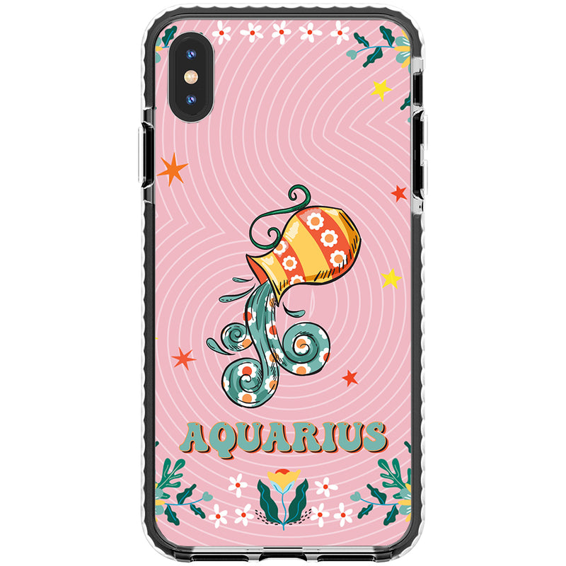 Aquarius Stellar Sign iPhone Case