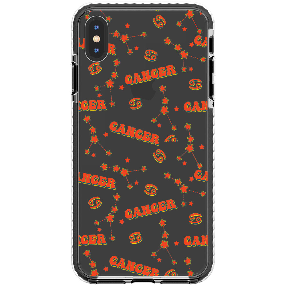 Cancer Celestial Monogram iPhone Case