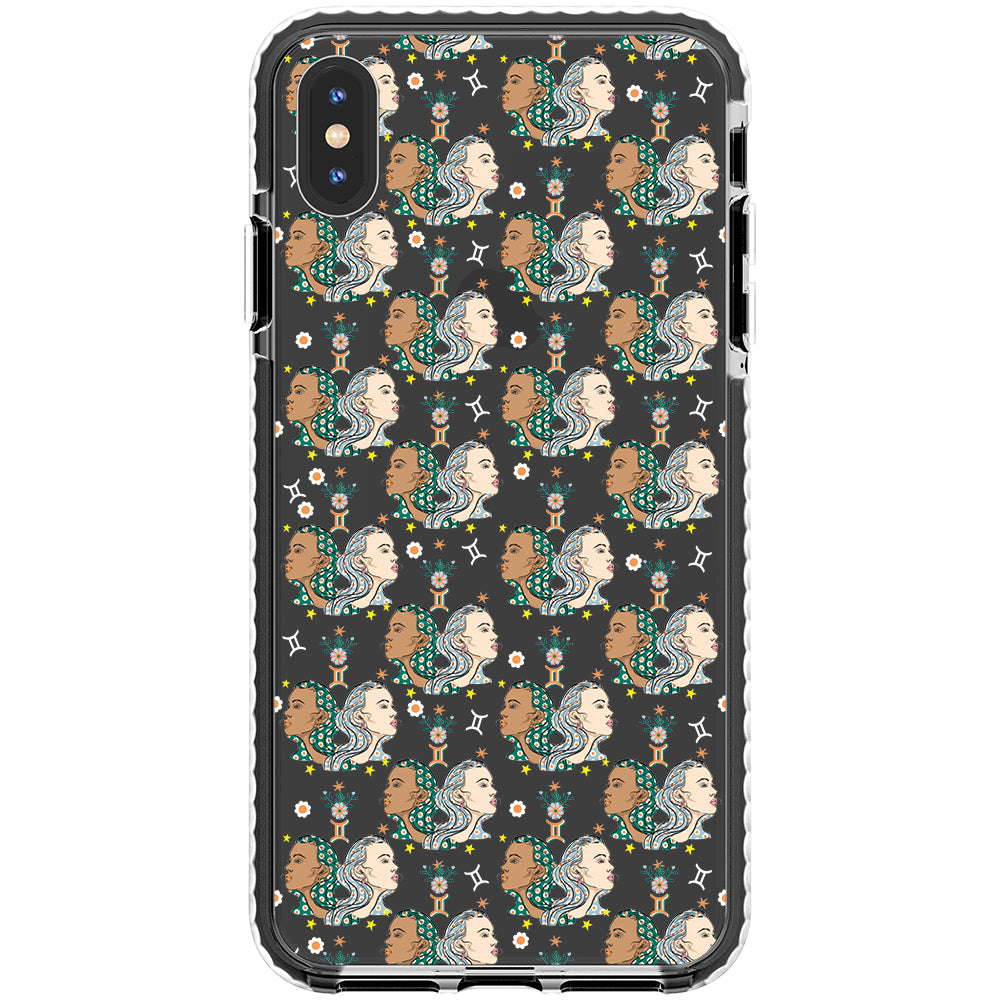 Gemini - Zodiac Mosaic iPhone Case