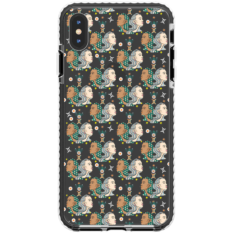 Gemini - Zodiac Mosaic iPhone Case