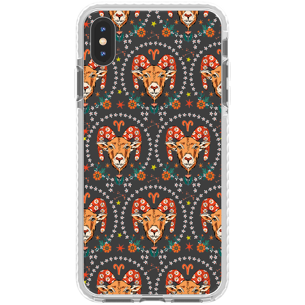 Aries - Zodiac Mosaic iPhone Case