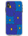 Azure Blooms iPhone Case