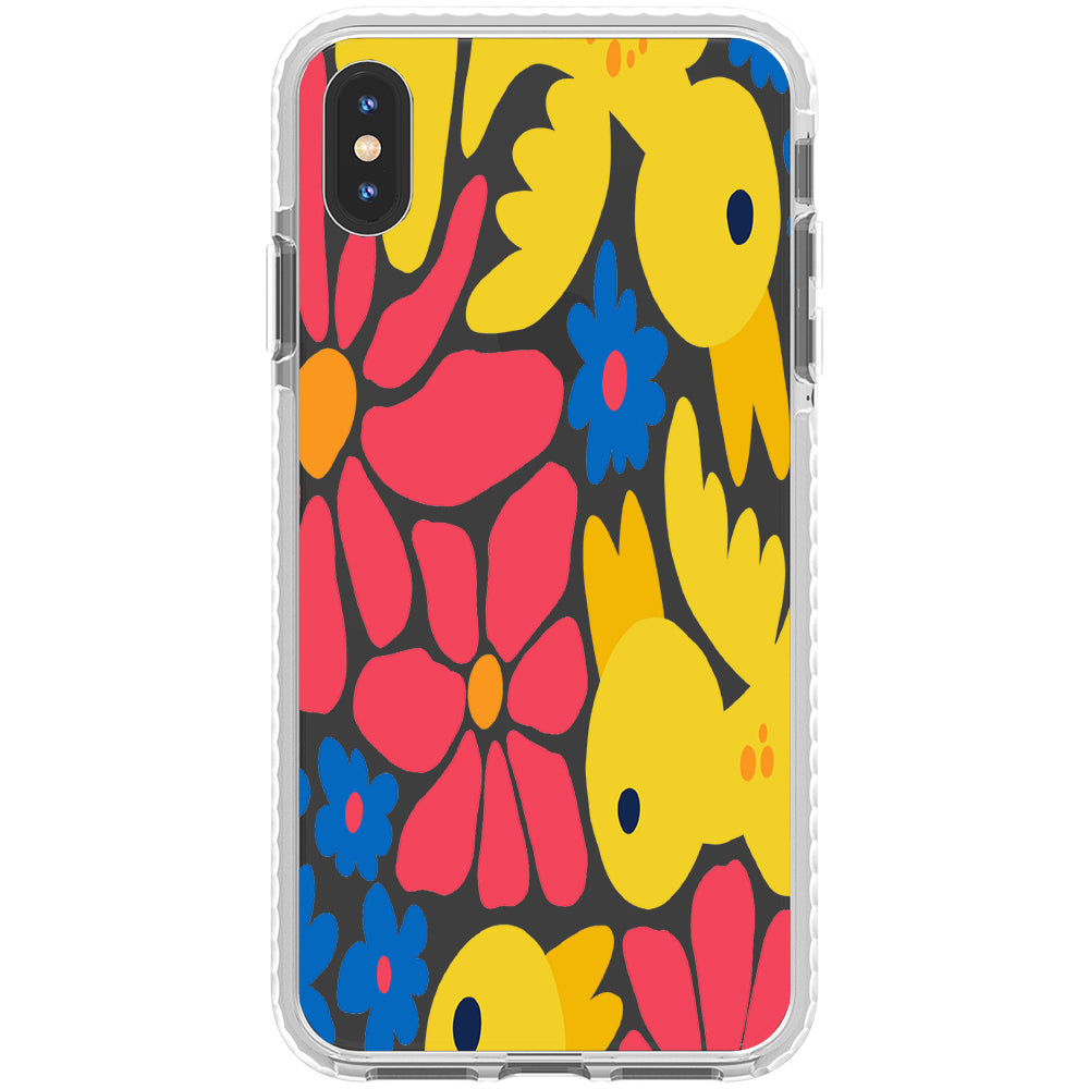 Bird and Bloom Garden iPhone Case