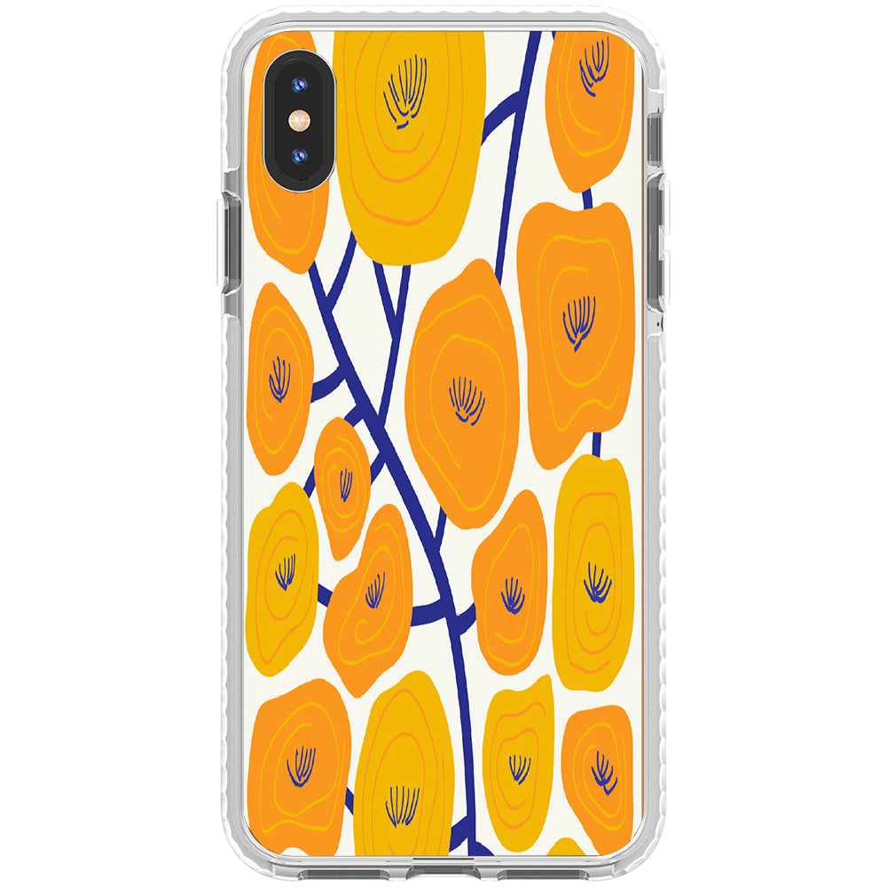 Orange Puppy Fields iPhone Case