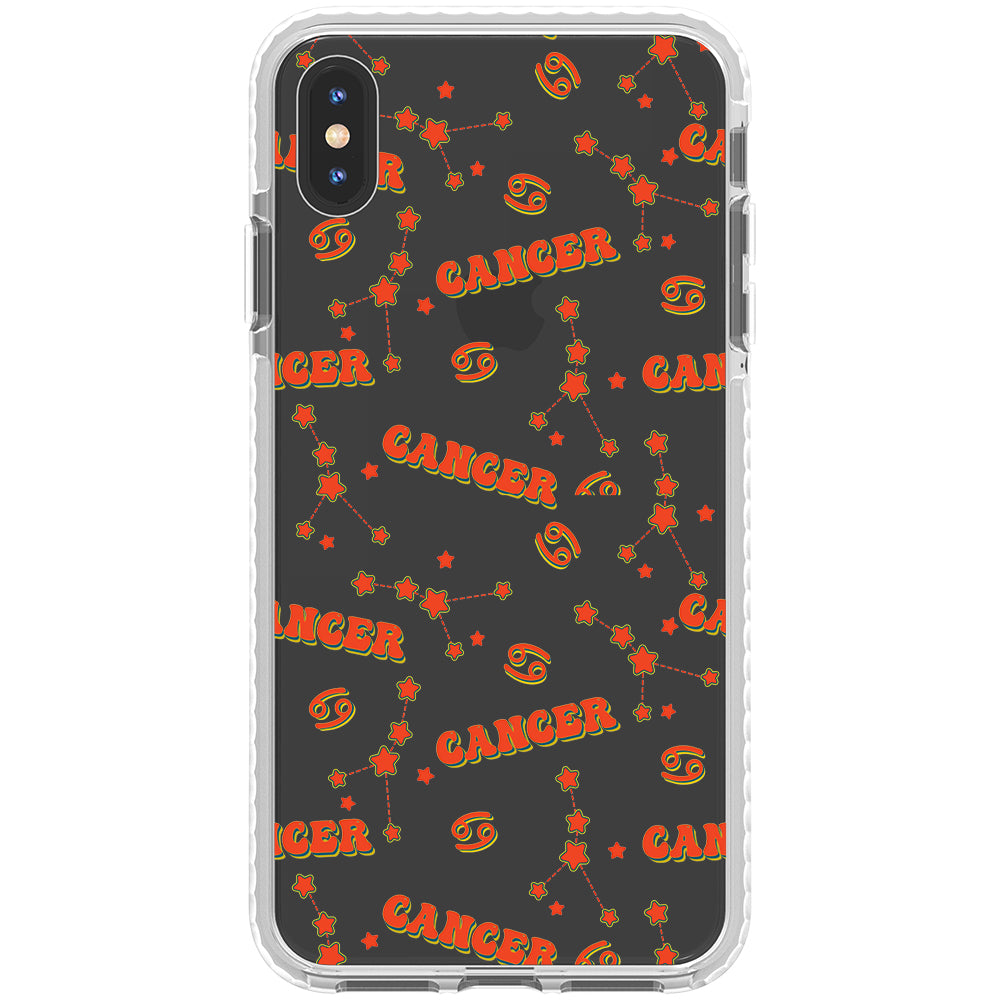 Cancer Celestial Monogram iPhone Case