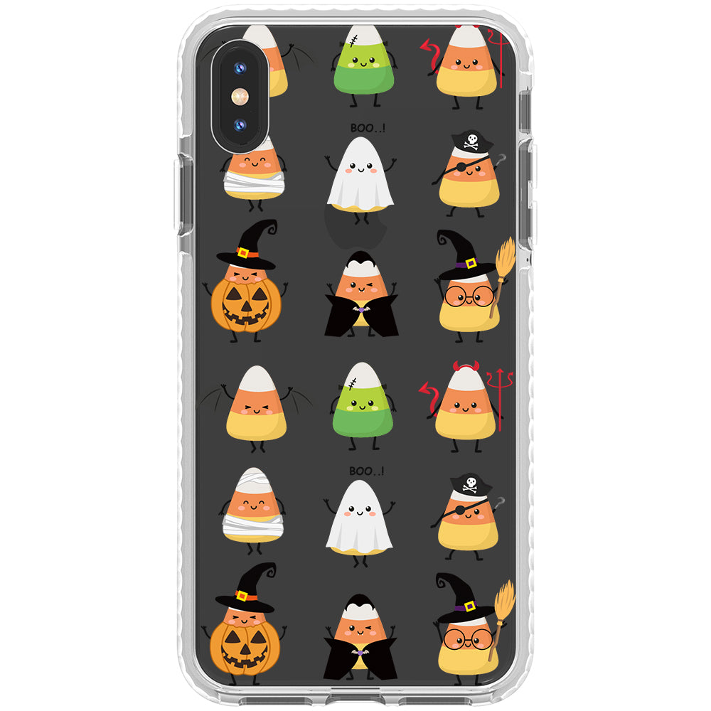 Candy Corn Faces Phone Case