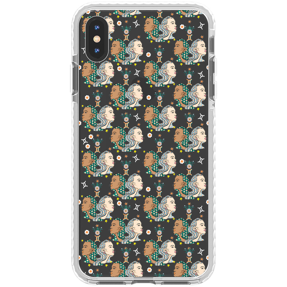 Gemini - Zodiac Mosaic iPhone Case