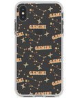 Gemini Celestial Monogram iPhone Case