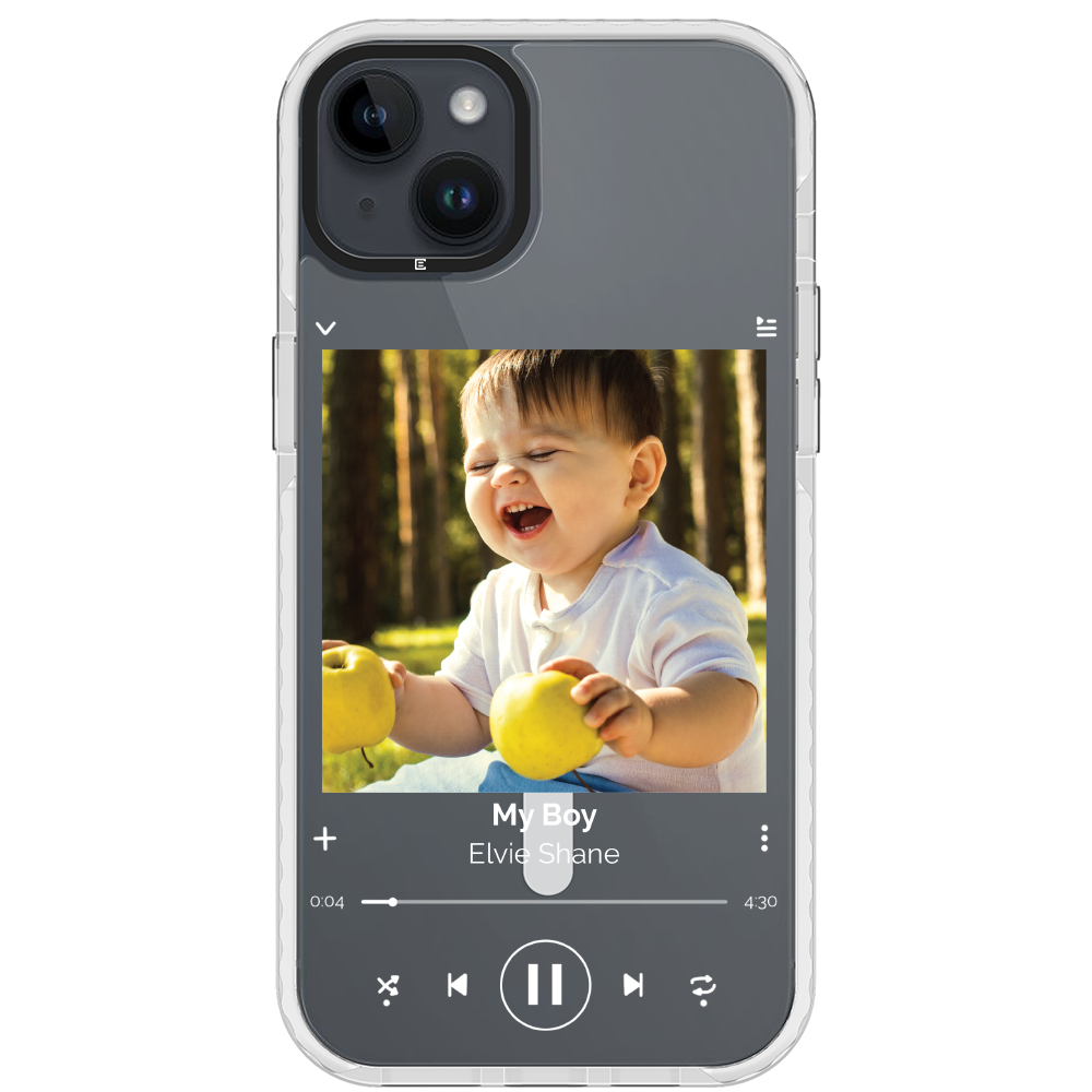 Custom Music Player Impact iPhone Case