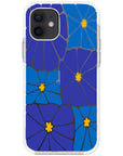 Azure Blooms iPhone Case