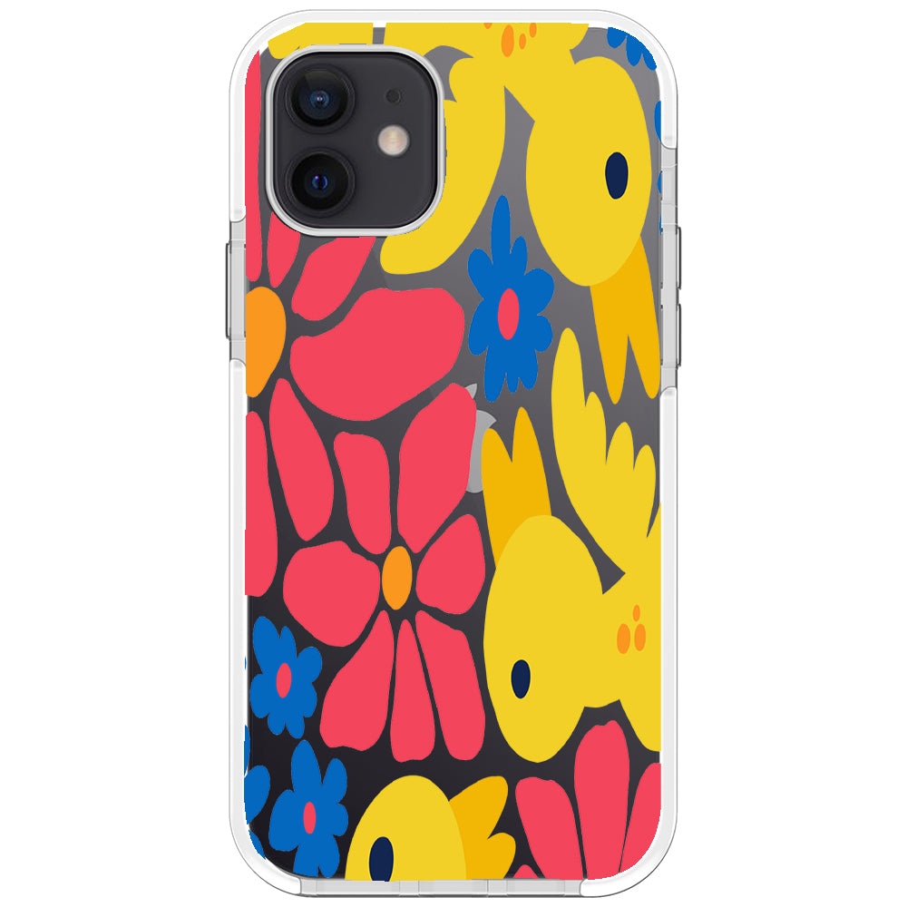 Bird and Bloom Garden iPhone Case