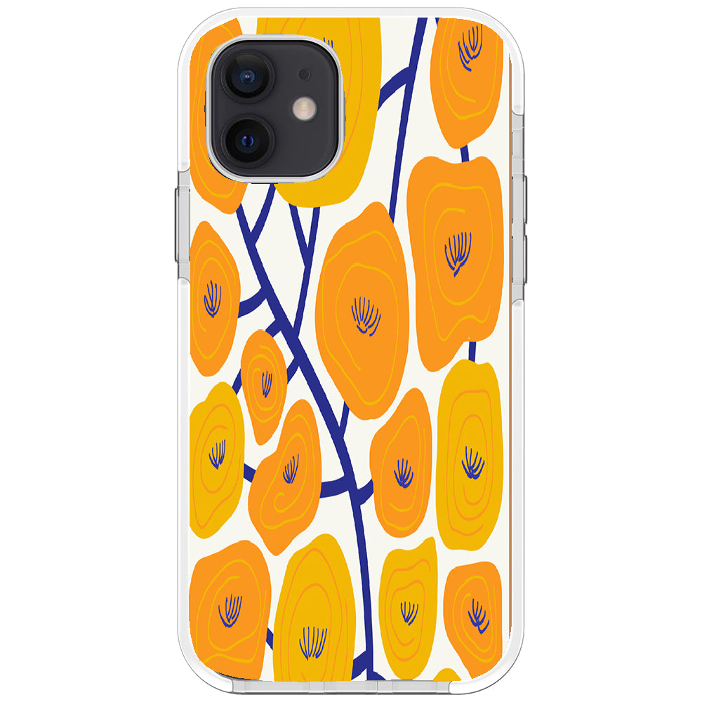 Orange Puppy Fields iPhone Case