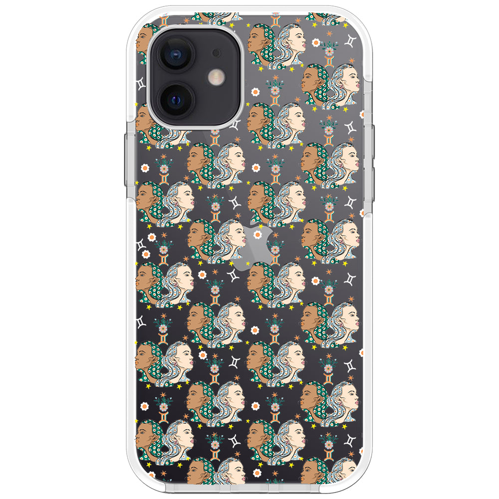 Gemini - Zodiac Mosaic iPhone Case