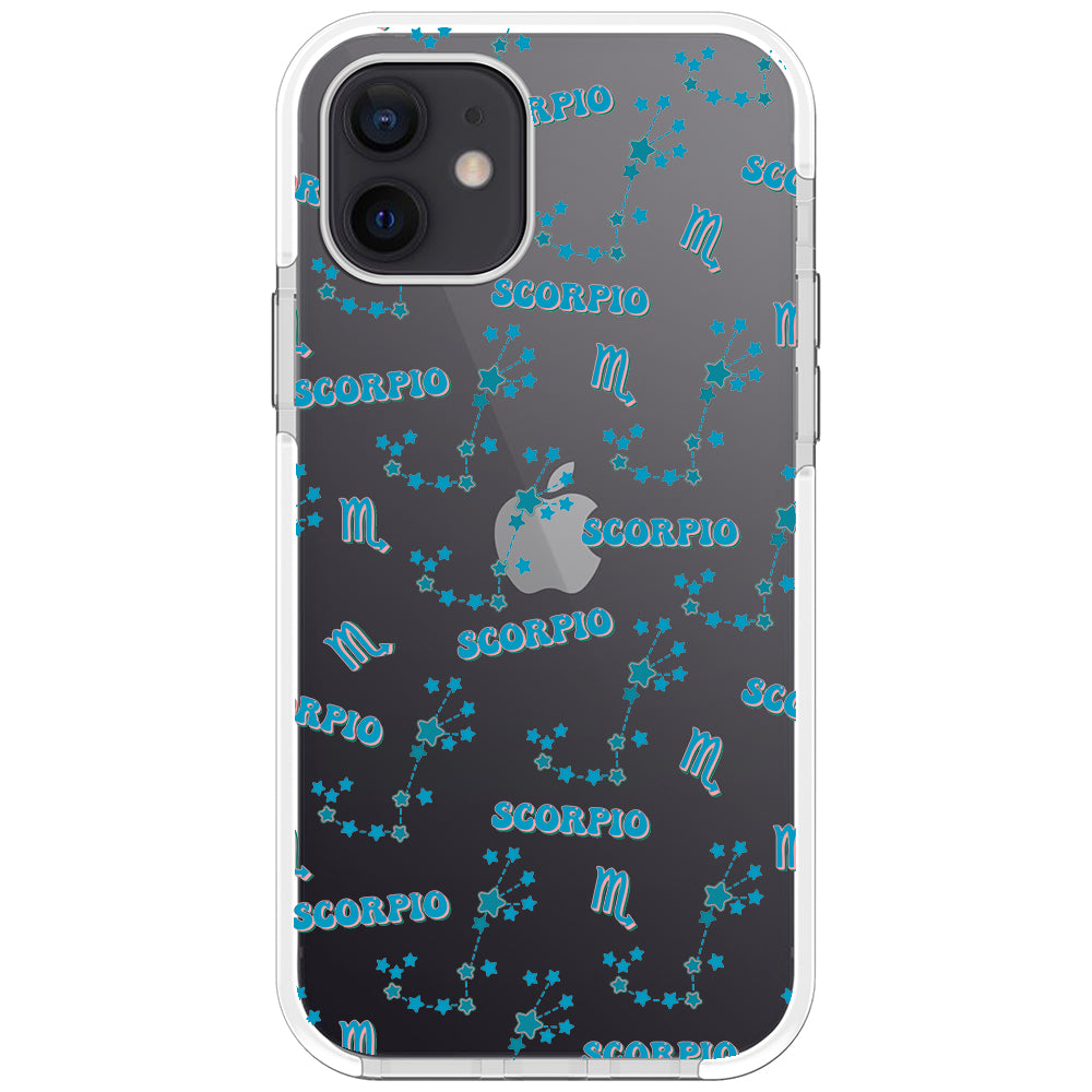 Scorpio Celestial Monogram iPhone Case