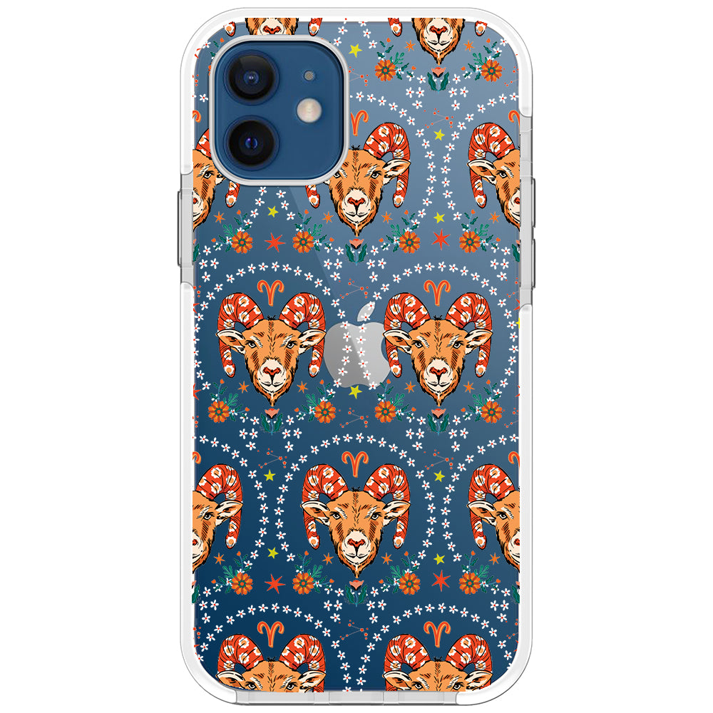 Aries - Zodiac Mosaic iPhone Case