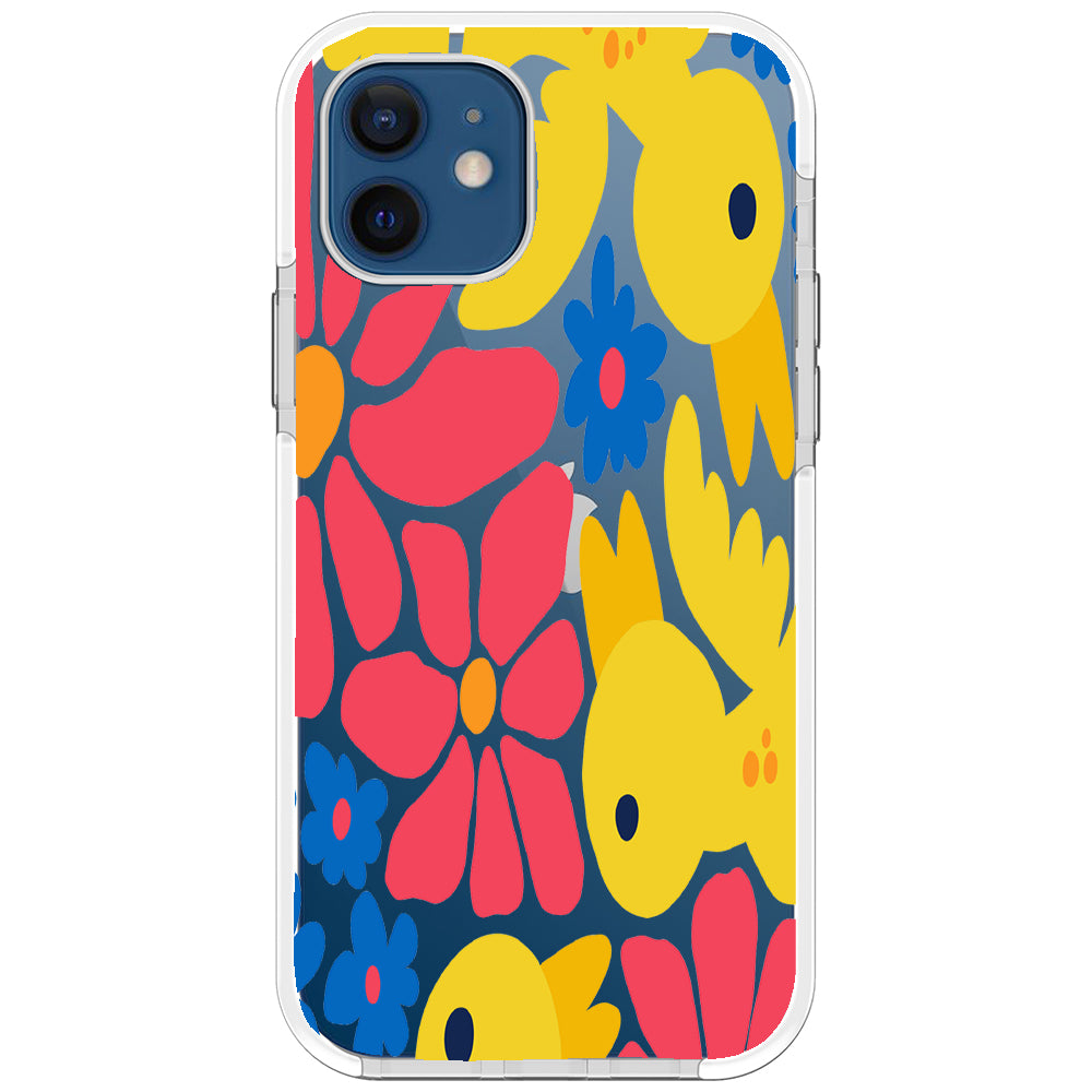 Bird and Bloom Garden iPhone Case