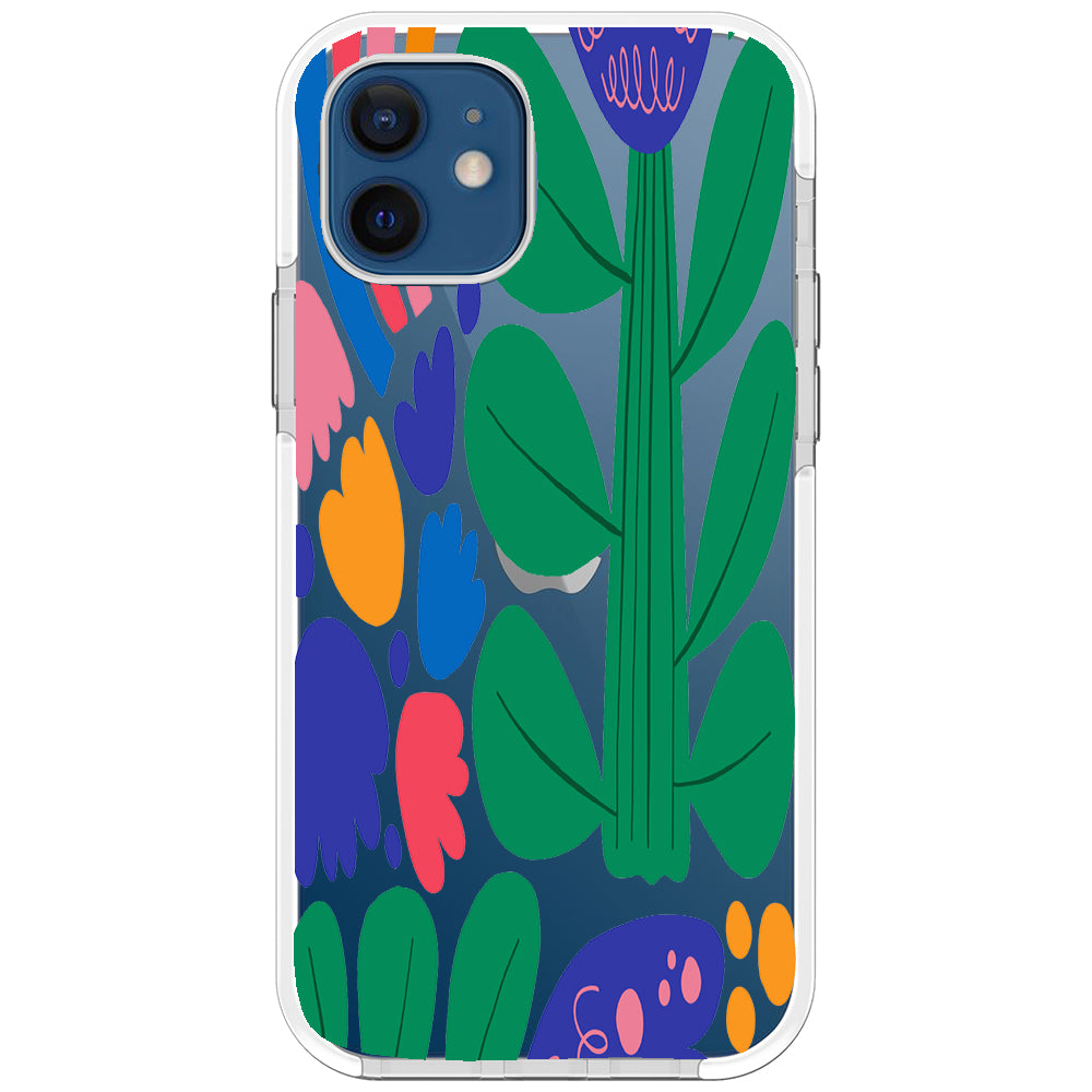 Color Blast Floral iPhone Case