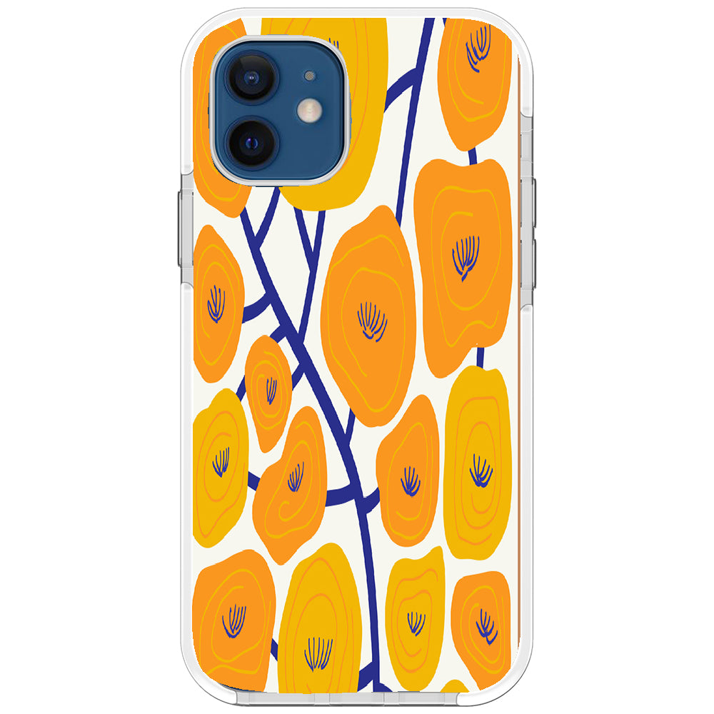 Orange Puppy Fields iPhone Case