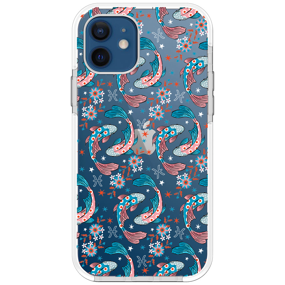 Pisces - Zodiac Mosaic iPhone Case