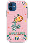 Aquarius Stellar Sign iPhone Case