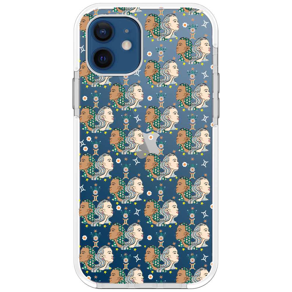 Gemini - Zodiac Mosaic iPhone Case