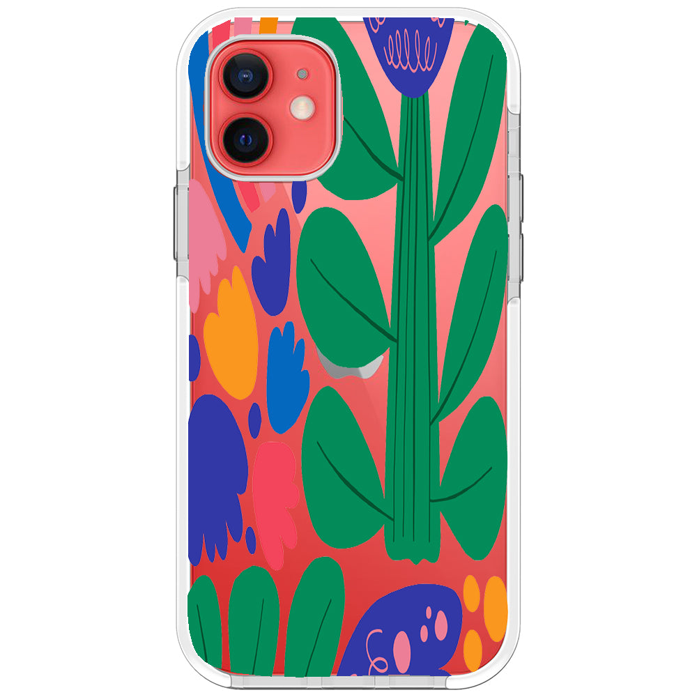 Color Blast Floral iPhone Case