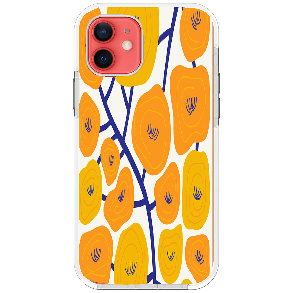 Orange Puppy Fields iPhone Case