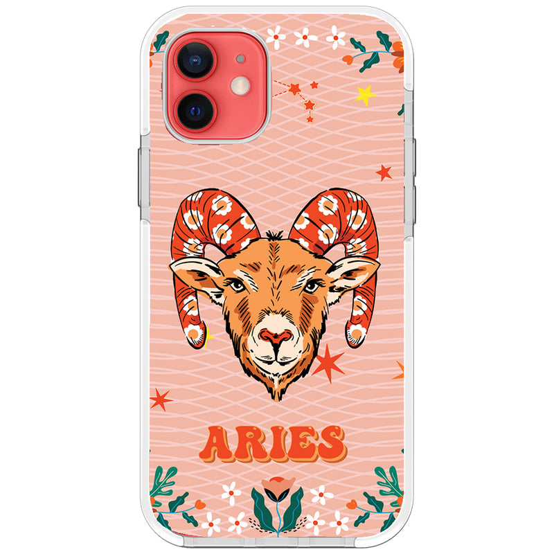 Aries Pastel Stellar Sign iPhone Case