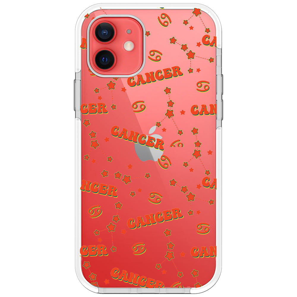 Cancer Celestial Monogram iPhone Case