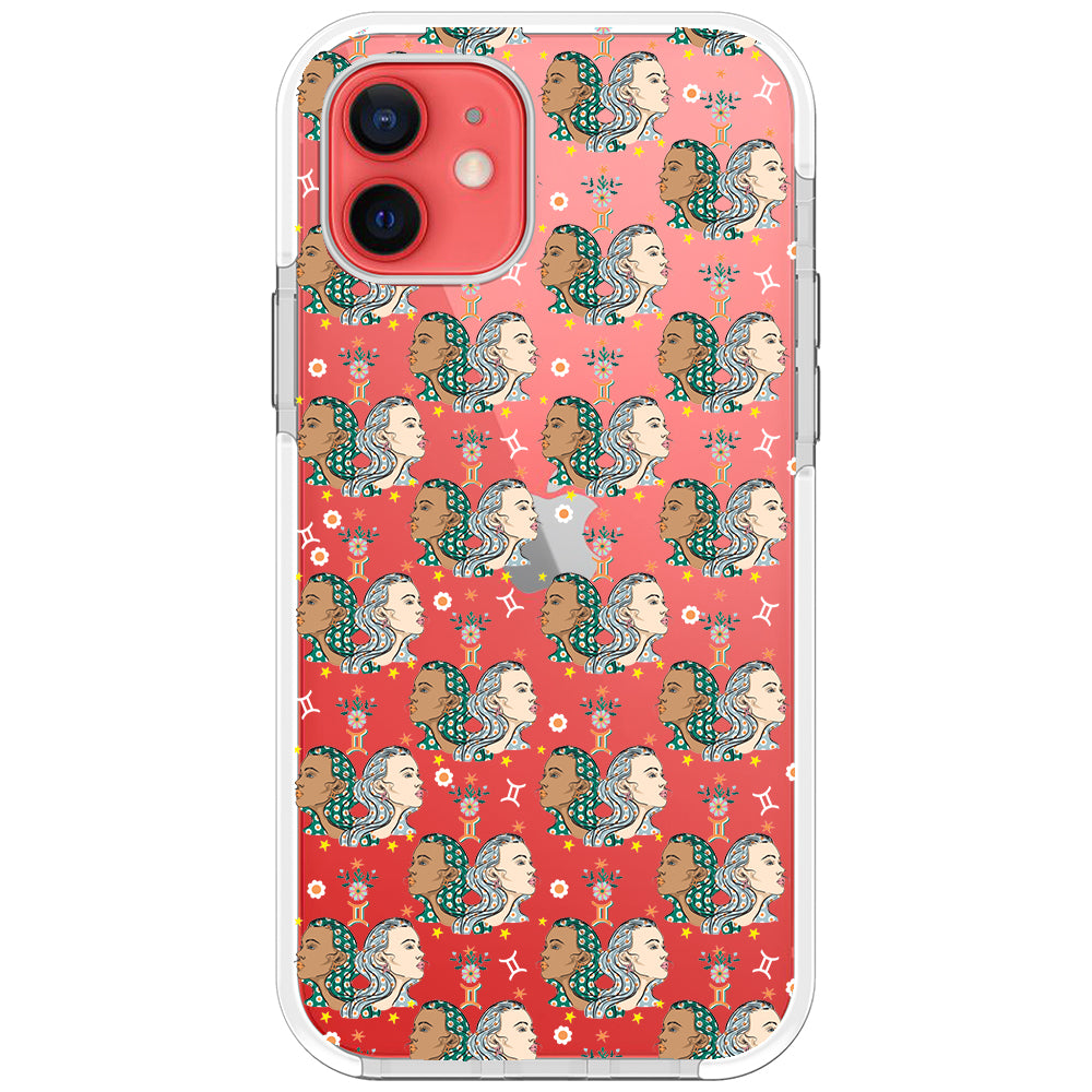 Gemini - Zodiac Mosaic iPhone Case