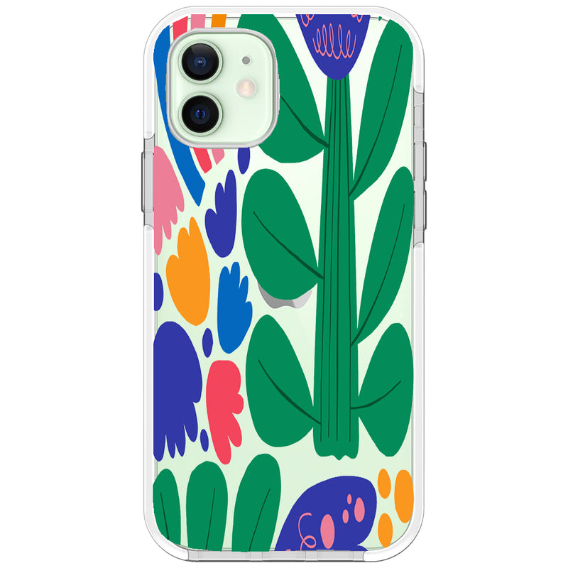 Color Blast Floral iPhone Case