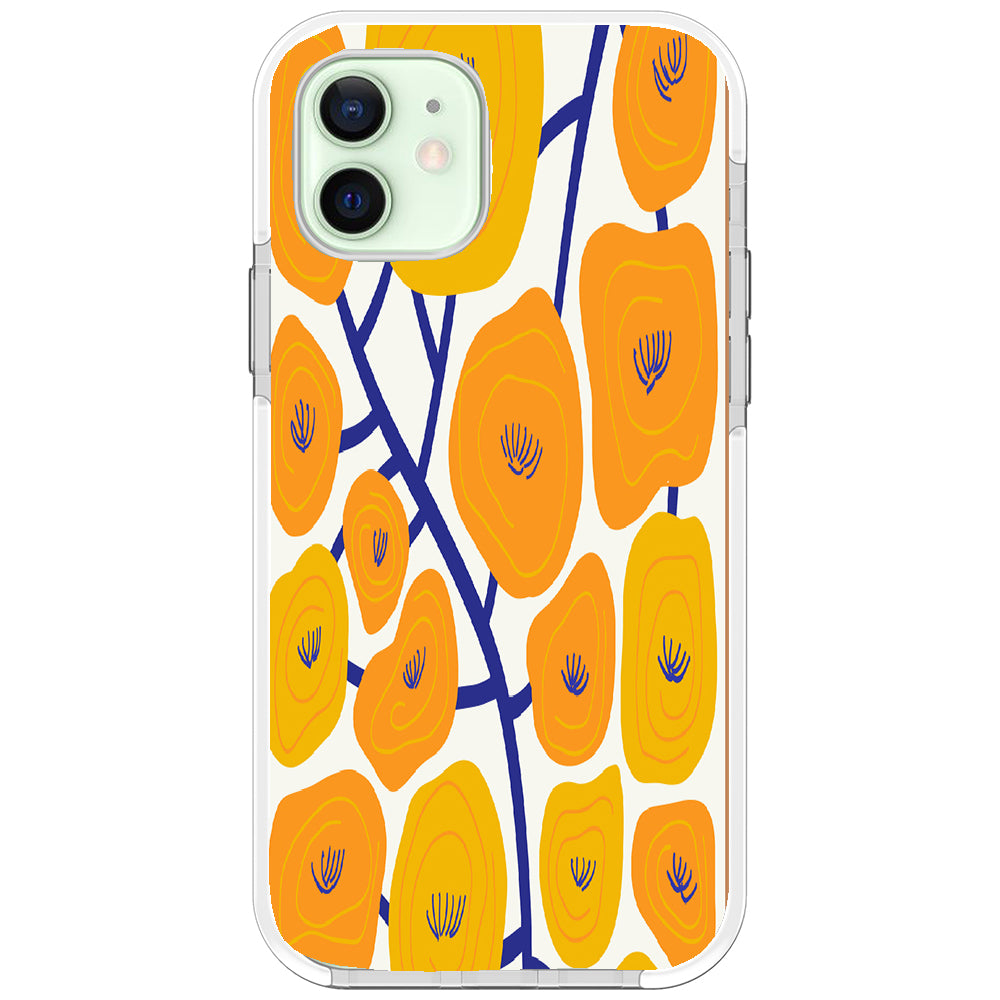 Orange Puppy Fields iPhone Case