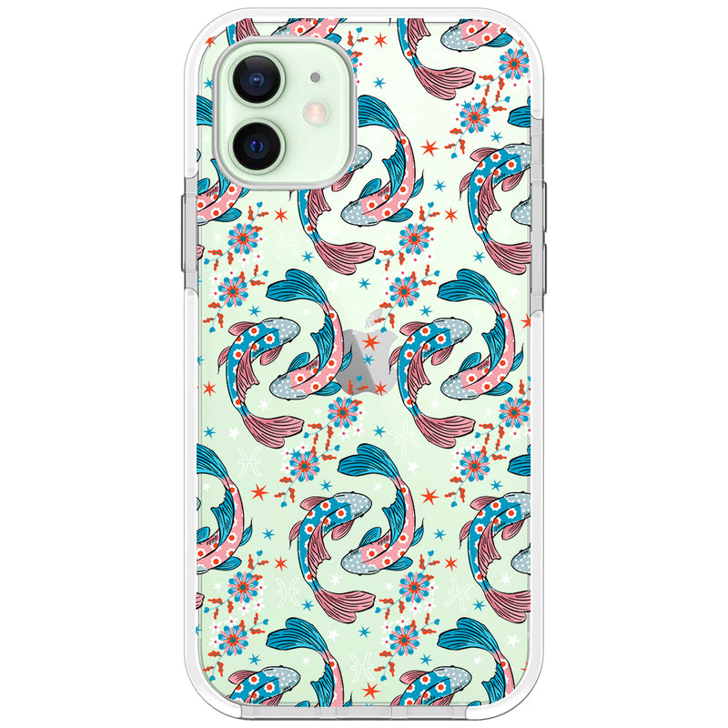 Pisces - Zodiac Mosaic iPhone Case