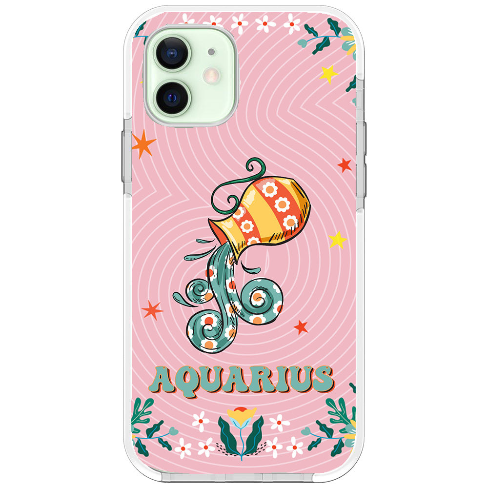 Aquarius Stellar Sign iPhone Case