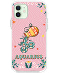 Aquarius Stellar Sign iPhone Case