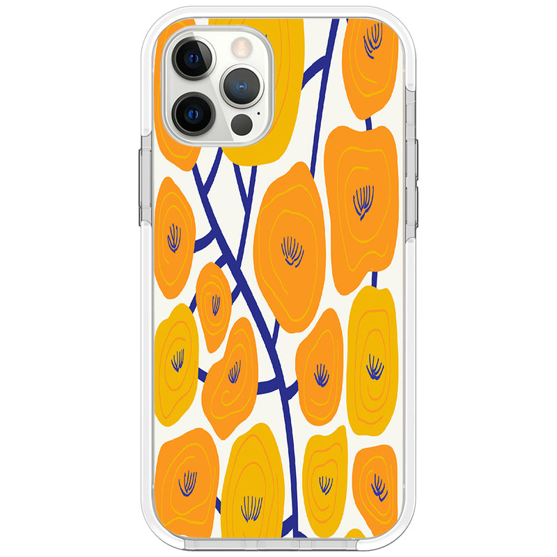 Orange Puppy Fields iPhone Case