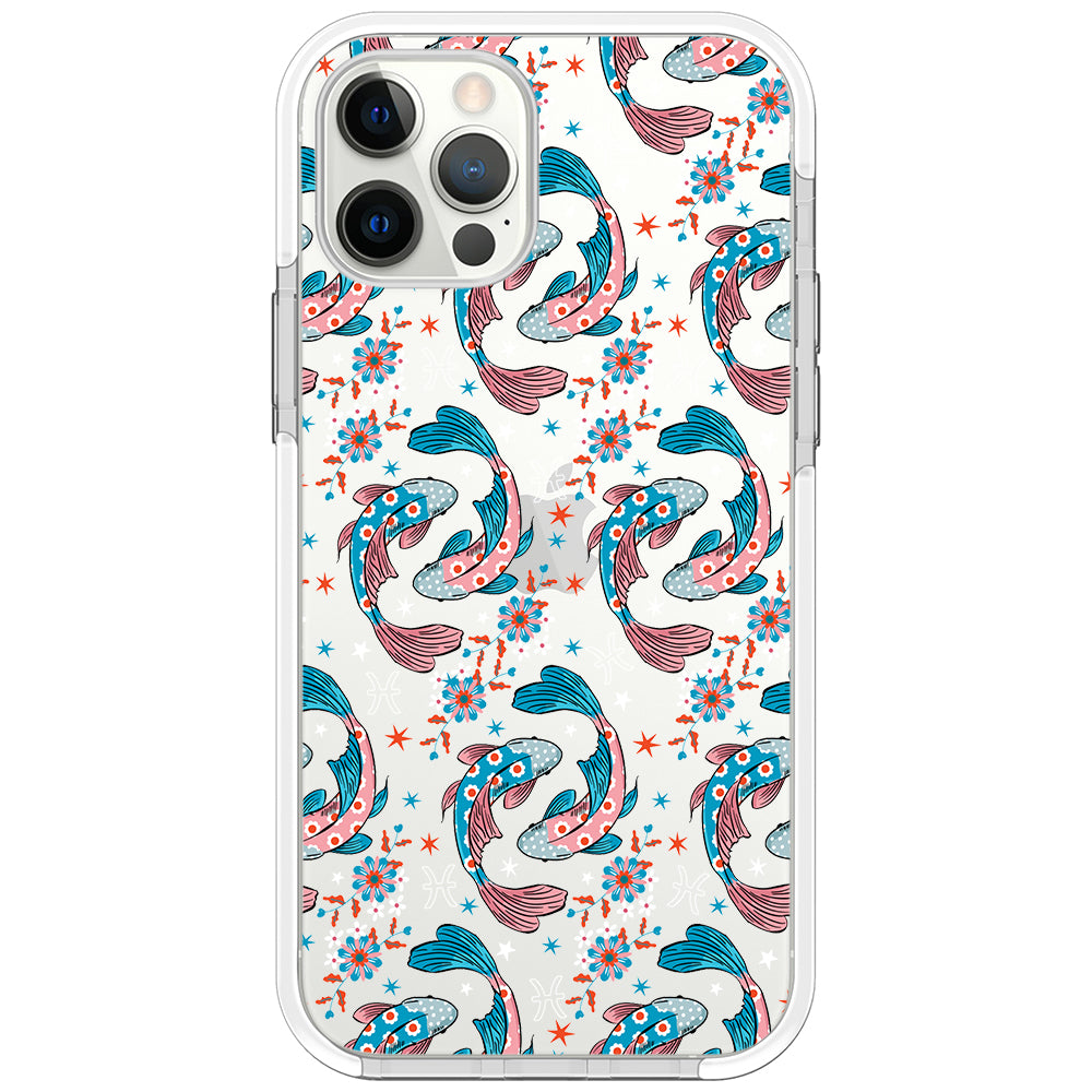 Pisces - Zodiac Mosaic iPhone Case