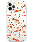 Cancer Celestial Monogram iPhone Case