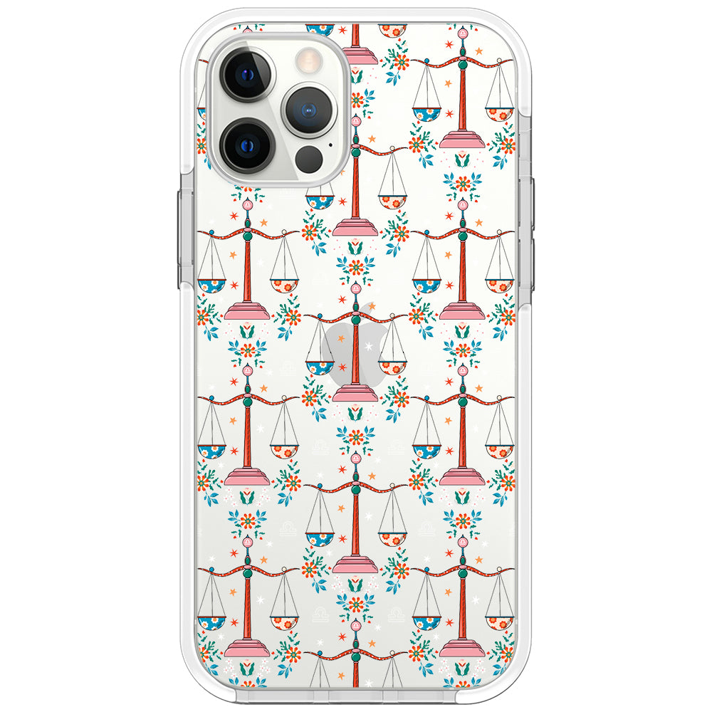 Libra - Zodiac Mosaic iPhone Case