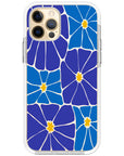 Azure Blooms iPhone Case