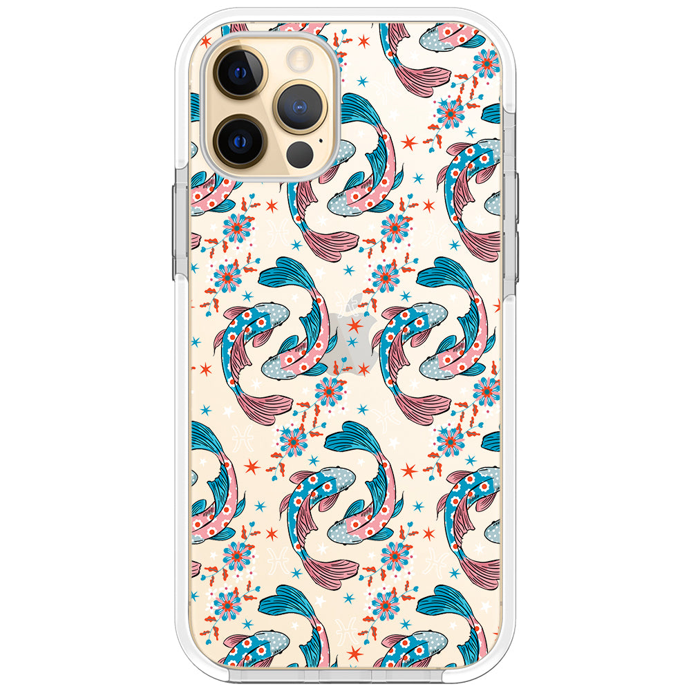 Pisces - Zodiac Mosaic iPhone Case