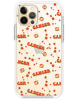 Cancer Celestial Monogram iPhone Case