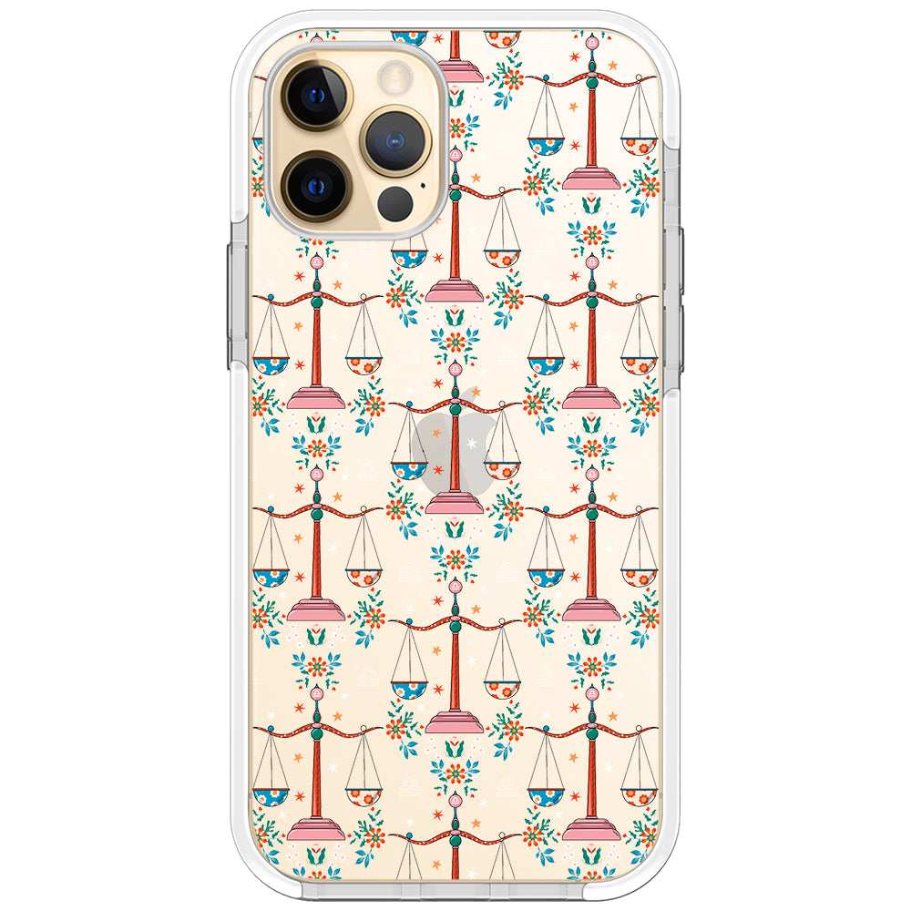 Libra - Zodiac Mosaic iPhone Case