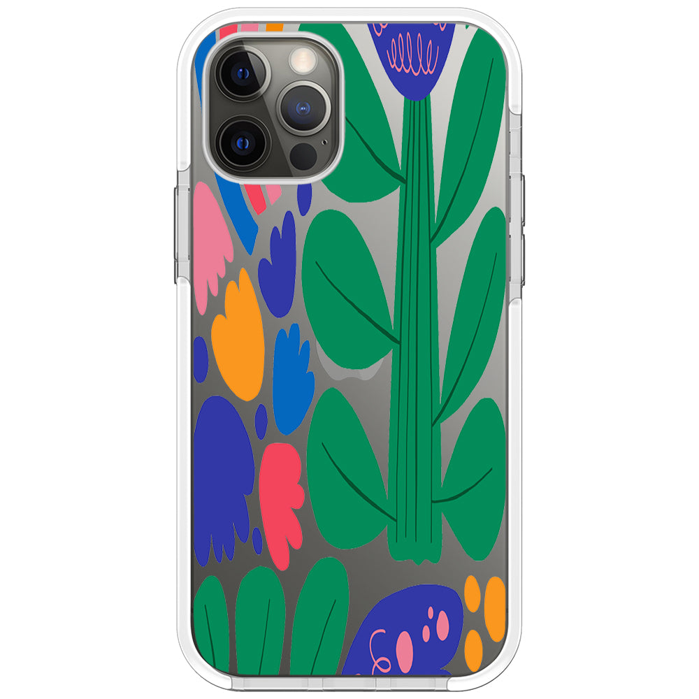 Color Blast Floral iPhone Case