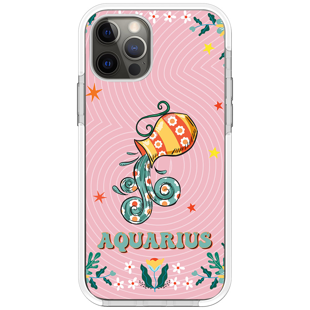 Aquarius Stellar Sign iPhone Case